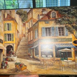 Hotel, cafe de la place! Print.